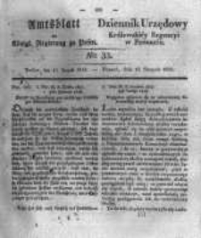 Amtsblatt der Königlichen Regierung zu Posen. 1833.08.13 Nro.33