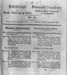 Amtsblatt der K&ouml;niglichen Regierung zu Posen. 1833.11.05 Nro.45