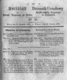 Amtsblatt der K&ouml;niglichen Regierung zu Posen. 1833.12.10 Nro.50
