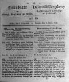 Amtsblatt der K&ouml;niglichen Regierung zu Posen. 1836.03.08 Nro.10