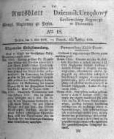 Amtsblatt der K&ouml;niglichen Regierung zu Posen. 1836.05.03 Nro.18