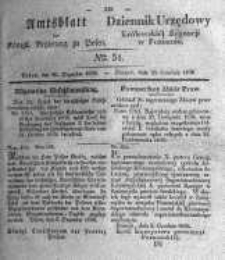 Amtsblatt der Königlichen Regierung zu Posen. 1836.12.20 Nro.51