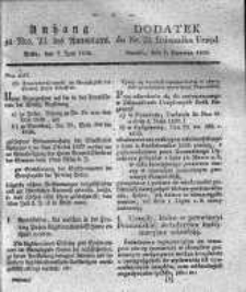 Dodatek do Nr.23. Dziennika Urzęd., Poznań, dnia 7 czerwca 1836.
