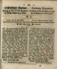 Oeffentlicher Anzeiger. 1847.04.13 Nro.15
