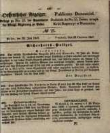 Oeffentlicher Anzeiger. 1847.06.22 Nro.25