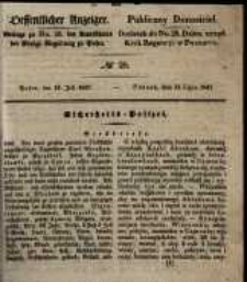 Oeffentlicher Anzeiger. 1847.07.13 Nro.28