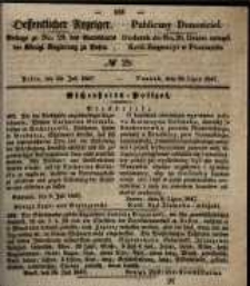 Oeffentlicher Anzeiger. 1847.07.20 Nro.29