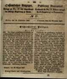 Oeffentlicher Anzeiger. 1847.09.14 Nro.37