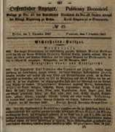 Oeffentlicher Anzeiger. 1847.12.07 Nro.49