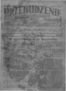 Przebudzenie: organ Związku Robotnik&oacute;w Rolnych i Leśnych ZZP. 1929.01.03 R.11 Nr1