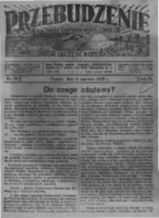 Przebudzenie: organ Związku Robotników Rolnych i Leśnych ZZP. 1929.06.06 R.11 Nr23