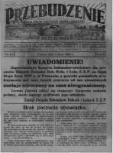 Przebudzenie: organ Związku Robotników Rolnych i Leśnych ZZP. 1929.07.04 R.11 Nr27