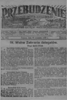 Przebudzenie: organ Związku Robotników Rolnych i Leśnych ZZP. 1929.09.19 R.11 Nr38