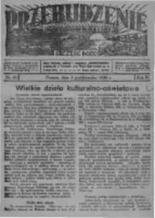 Przebudzenie: organ Związku Robotników Rolnych i Leśnych ZZP. 1929.10.03 R.11 Nr40
