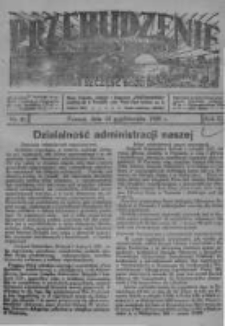 Przebudzenie: organ Związku Robotników Rolnych i Leśnych ZZP. 1929.10.10 R.11 Nr41