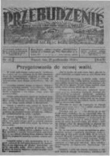 Przebudzenie: organ Związku Robotników Rolnych i Leśnych ZZP. 1929.10.23 R.11 Nr43