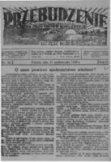 Przebudzenie: organ Związku Robotników Rolnych i Leśnych ZZP. 1929.10.31 R.11 Nr44