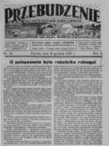 Przebudzenie: organ Związku Robotników Rolnych i Leśnych ZZP. 1929.12.12 R.11 Nr50