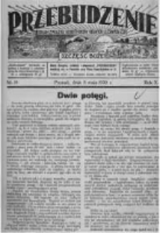 Przebudzenie: organ Związku Robotnik&oacute;w Rolnych i Leśnych ZZP. 1930.05.08 R.12 Nr19