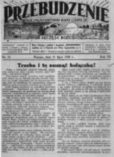 Przebudzenie: organ Związku Robotnik&oacute;w Rolnych i Leśnych ZZP. 1930.07.31 R.12 Nr31