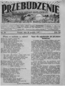 Przebudzenie: organ Związku Robotnik&oacute;w Rolnych i Leśnych ZZP. 1930.08.28 R.12 Nr35