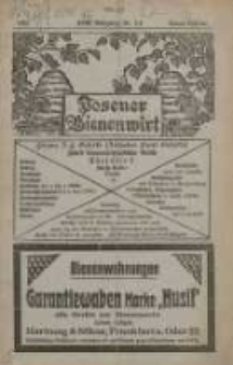 Posener Bienenwirt: Zeitschrift des Gro&szlig;polnischen Imkerverbandes Poznań 1922.01/02 Jg.16 Nr1/2