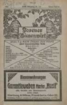 Posener Bienenwirt: Zeitschrift des Großpolnischen Imkerverbandes Poznań 1922.01/02 Jg.16 Nr1/2
