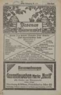Posener Bienenwirt: Zeitschrift des Großpolnischen Imkerverbandes Poznań 1922.03/04 Jg.16 Nr3/4
