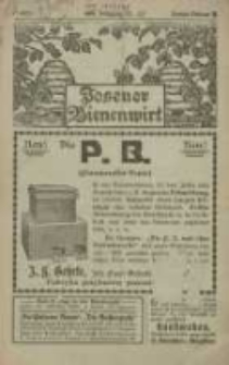 Posener Bienenwirt: Zeitschrift des Gro&szlig;polnischen Imkerverbandes Poznań 1923.01/02 Jg.17 Nr1/2