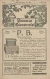 Posener Bienenwirt: Zeitschrift des Gro&szlig;polnischen Imkerverbandes Poznań 1923.05/06 Jg.17 Nr5/6