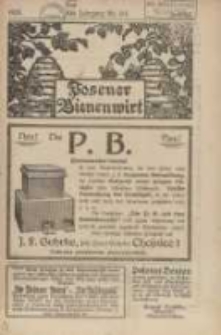 Posener Bienenwirt: Zeitschrift des Großpolnischen Imkerverbandes Poznań 1924.06/07 Jg.18 Nr6/7
