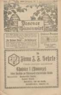 Posener Bienenwirt: Zeitschrift des Gro&szlig;polnischen Imkerverbandes Poznań 1925.04 Jg.19 Nr4