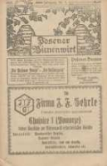 Posener Bienenwirt: Zeitschrift des Großpolnischen Imkerverbandes Poznań 1925.04 Jg.19 Nr4