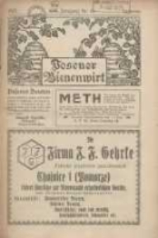 Posener Bienenwirt: Zeitschrift des Gro&szlig;polnischen Imkerverbandes Poznań 1925.12 Jg.19 Nr12