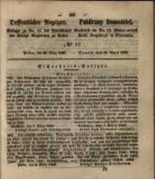 Oeffentlicher Anzeiger. 1849.03.20 Nr.12