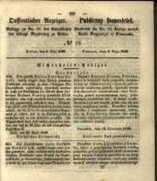 Oeffentlicher Anzeiger. 1849.05.08 Nr.19