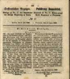 Oeffentlicher Anzeiger. 1849.07.03 Nr.27