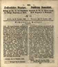 Oeffentlicher Anzeiger. 1849.12.25 Nr. 52