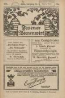 Posener Bienenwirt: Zeitschrift des Gro&szlig;polnischen Imkerverbandes Poznań 1926.05 Jg.20 Nr5