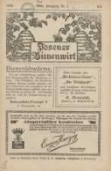 Posener Bienenwirt: Zeitschrift des Gro&szlig;polnischen Imkerverbandes Poznań 1926.07 Jg.20 Nr7
