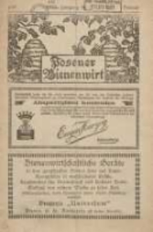 Posener Bienenwirt: Zeitschrift des Großpolnischen Imkerverbandes Poznań 1927.02 Jg.21 Nr2