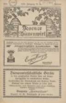 Posener Bienenwirt: Zeitschrift des Verbandes der Gro&szlig;polnischen Imkervereine 1928.02 Jg.22 Nr2
