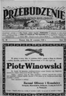 Przebudzenie: organ Związku Robotnik&oacute;w Rolnych i Leśnych ZZP. 1930.09.18 R.12 Nr38
