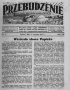 Przebudzenie: organ Związku Robotników Rolnych i Leśnych ZZP. 1931.01.15 R.13 Nr3