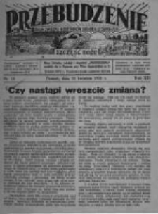 Przebudzenie: organ Związku Robotników Rolnych i Leśnych ZZP. 1931.04.16 R.13 Nr16