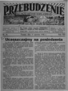 Przebudzenie: organ Związku Robotników Rolnych i Leśnych ZZP. 1931.06.11 R.13 Nr24