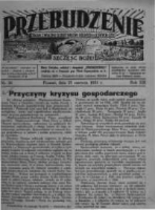 Przebudzenie: organ Związku Robotników Rolnych i Leśnych ZZP. 1931.06.25 R.13 Nr26