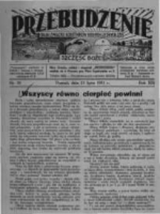 Przebudzenie: organ Związku Robotnik&oacute;w Rolnych i Leśnych ZZP. 1931.07.23 R.13 Nr30