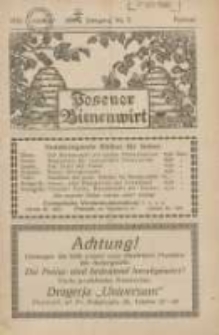 Posener Bienenwirt: Zeitschrift des Verbandes der Gro&szlig;polnischen Imkervereine 1930.02 Jg.24 Nr2
