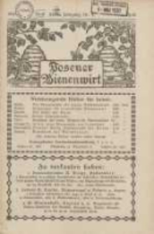 Posener Bienenwirt: Zeitschrift des Verbandes der Großpolnischen Imkervereine 1930.04 Jg.24 Nr4